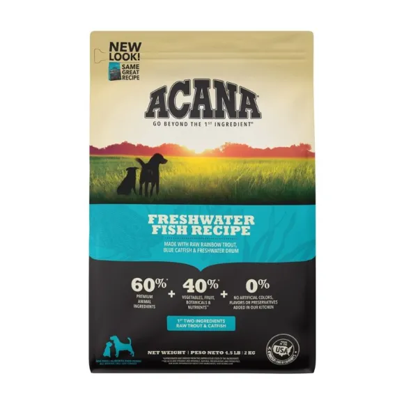 Acana Heritage Freshwater Fish Alimento Para Perro