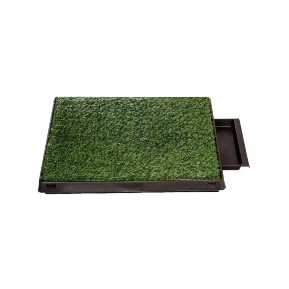 Alfombrilla De Entrenamiento De C Sped Con Bandeja