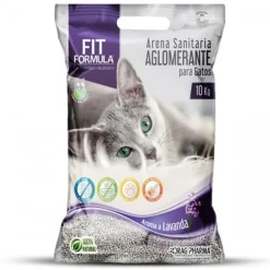 Arena Para Gatos Fit Formula Sanitaria 10 Kg