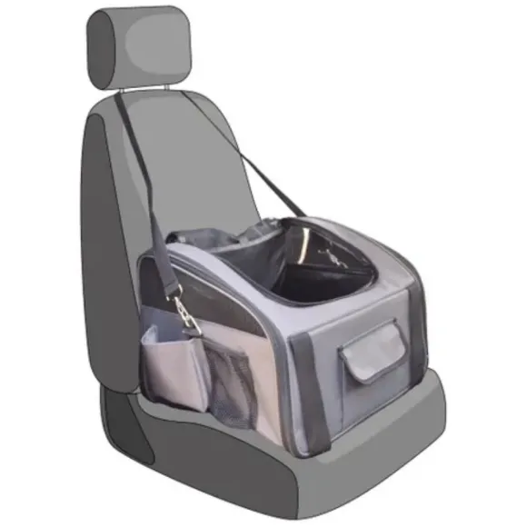 Asiento Para Coche De Pie Ida Para Perros 44X34X32 Cm