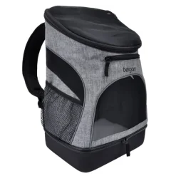 Backpack Pet Carrier, Heather Grey