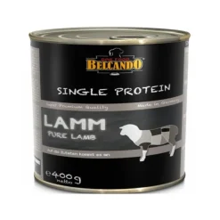 Belcando Lata Single Protein Cordero Alimento H Medo Para Perros 400 Gr