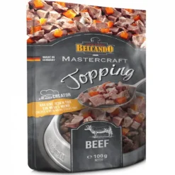 Belcando Mastercraft Topping Ternera Alimento H Medo Para Perros 100Gr