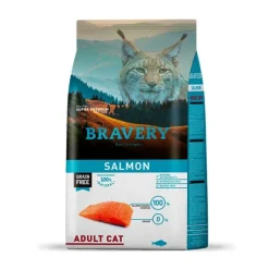 Bravery Salmon Adult Cat Alimento Para Gato