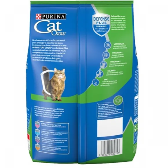 Cat Chow Hogare Os Sabor Carne Alimento Para Gatos 8 Kg