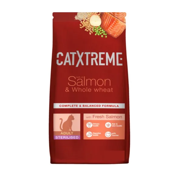Catxtreme Salmon Esterilizado Alimento Para Gato