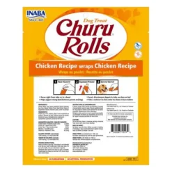 Churu Rolls Dog Chicken Recipe Wraps