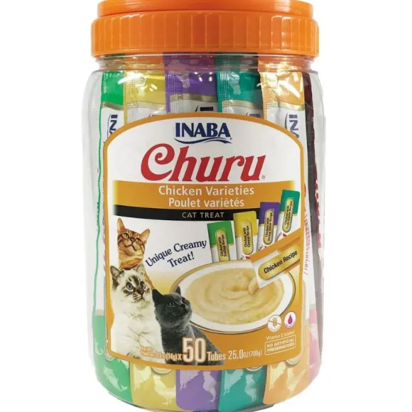 Churu Variedades Pollo 50P Para Gato