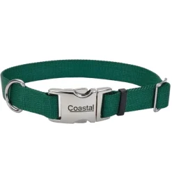 Collar Adjustable Dog With Metal Buckle, Hunter