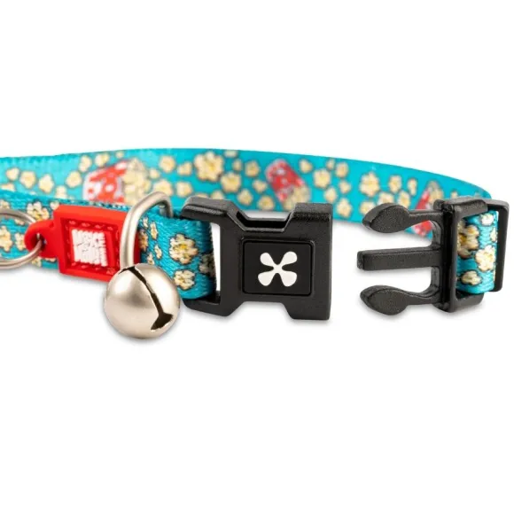 Collar Con Smart Id Para Gatos Popcorn