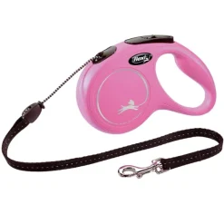 Correa Con Cord N Flexi New Classic Rosado