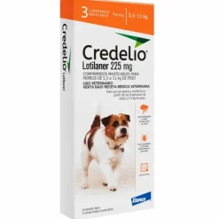 Credelio 225 Mg X 3 (5,5 - 11 Kg) Antiparasitarios