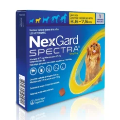 Desparasitante Nexgard Spectra 1Comp Para Perros De 3,6 A 7,5 Kg