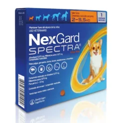 Desparasitante Nexgard Spectra 1Comp Para Perros De 2 A 3,5 Kg