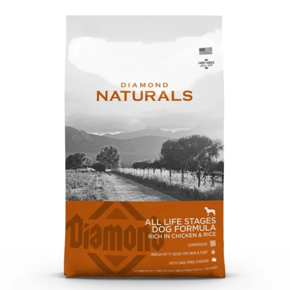 Diamond Naturals All Life Stages Dog - Chicken & Rice