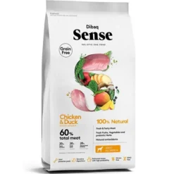 Dibaq Sense Adult Chicken & Duck Alimento Para Perro