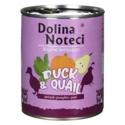 Dolina Superfood Lata De Pato Y Codorniz Alimento H Medo Para Perros