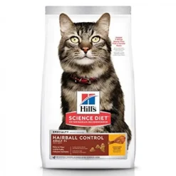 Hills Feline Adult Mature Hairball Control 7+ 1.58 Kg Alimento Para Gato