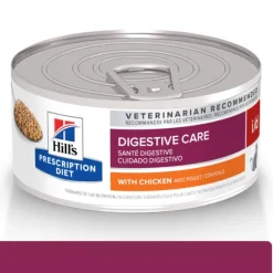 Hills Lata Feline I/D Cuidado Digestivo Alimento H Medo Para Gatos