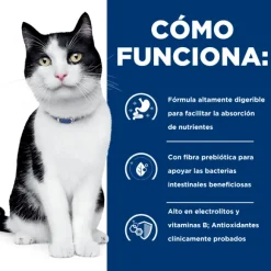 Hills Lata Feline I/D Cuidado Digestivo Alimento H Medo Para Gatos