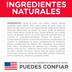 Hills Puppy Small Bites Receta De Harina De Pollo Y Cebada Alimento Para Perro