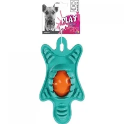 Juguete Para Perros Flyer Outdoor - Mancuerna Azul Amarillo