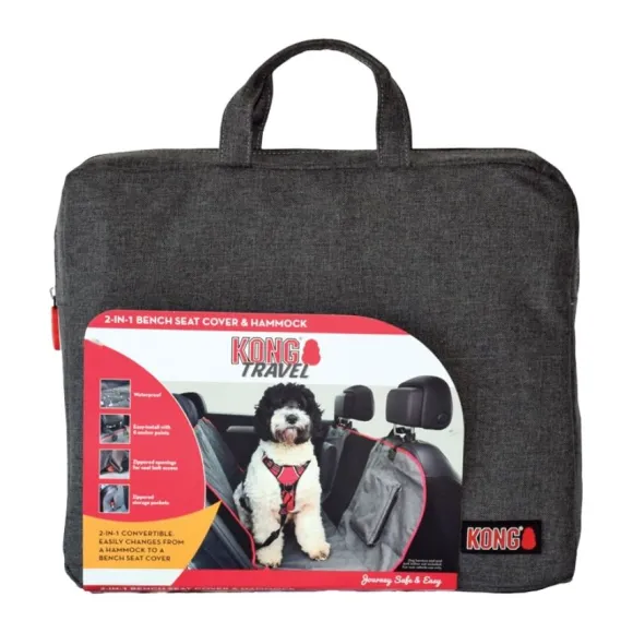 Kong 2-In-1 Bench Seat Cover & Hammock