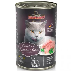 Leonardo Quality Selection Conejo 400G Latas