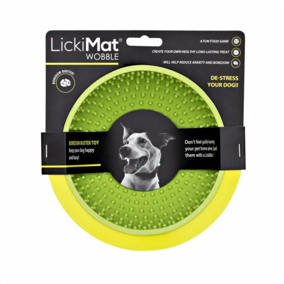 Lickimat Plato Interactivo Wobble