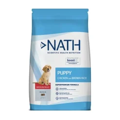 Nath Puppy Medium Maxi Sabor Pollo Y Arroz Integral Alimento Para Perros