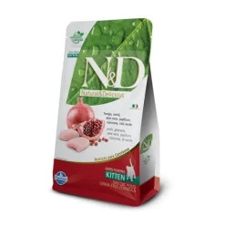 N&D Pollo Y Granada Kitten Sin Granos Alimento Para Gato
