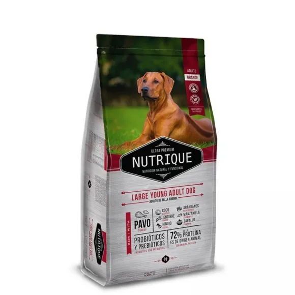 Nutrique Large Young Adult 15 Kg Alimento Para Perro