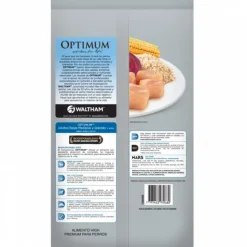 Optimum Adulto Raza Mediana Y Grande Sabor Pollo Y Arroz Alimento Para Perros