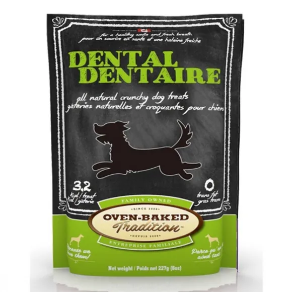 Oven Baked Tradition Dental Dog Treats Snacks
