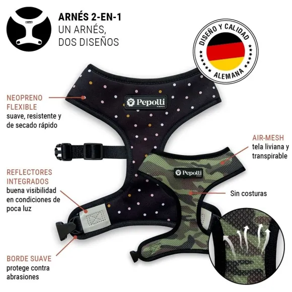 Pepolli Set Arn S 2-En-1 Correa Y Poops Galaxy