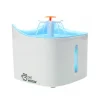 Pet Woow Dispensador De Agua Para Mascotas - Blanco Con Azul