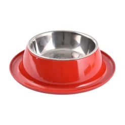 Plato Anti-Hormigas Rojo