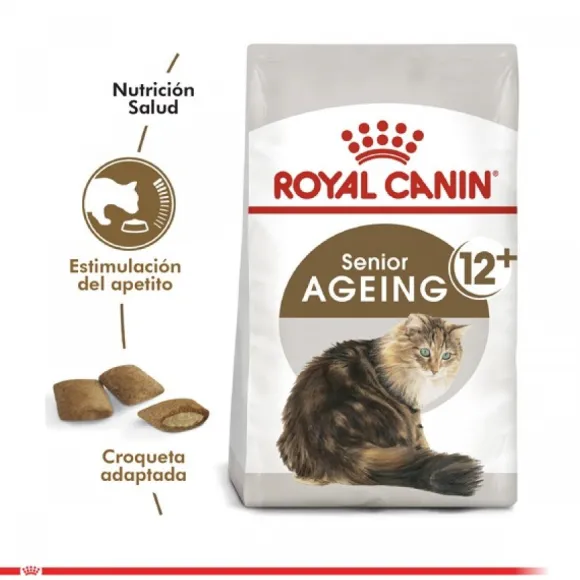 Royal Canin Adulto Ageing 12+ 2Kg Alimento Para Gato
