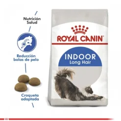 Royal Canin Alimento Seco Gato Adulto Indoor Long Hair