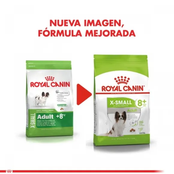 Royal Canin Alimento Seco Perro Adulto X-Small Adult 8+ 1Kg