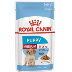 Royal Canin Medium Puppy Alimento H Medo Para Perros 140Gr
