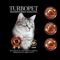 Shampoo Turbopet Para Gato 250 Ml