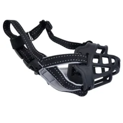 Soft Basket Muzzle, Black