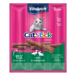 Vitakraft Snack Cat Stick Conejo Y Pato 18 Gr