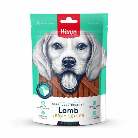 Wanpy Soft Lamb Jerky Slices